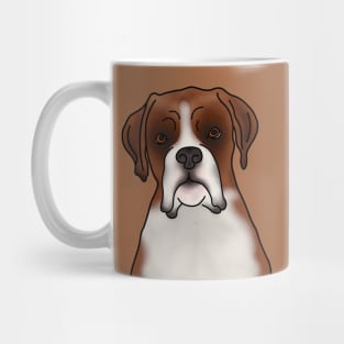 Boxer Dog Portrait Mug